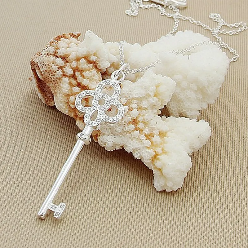 Горячая Распродажа серебро 925 пробы четырёхлистный клевер кубический циркон