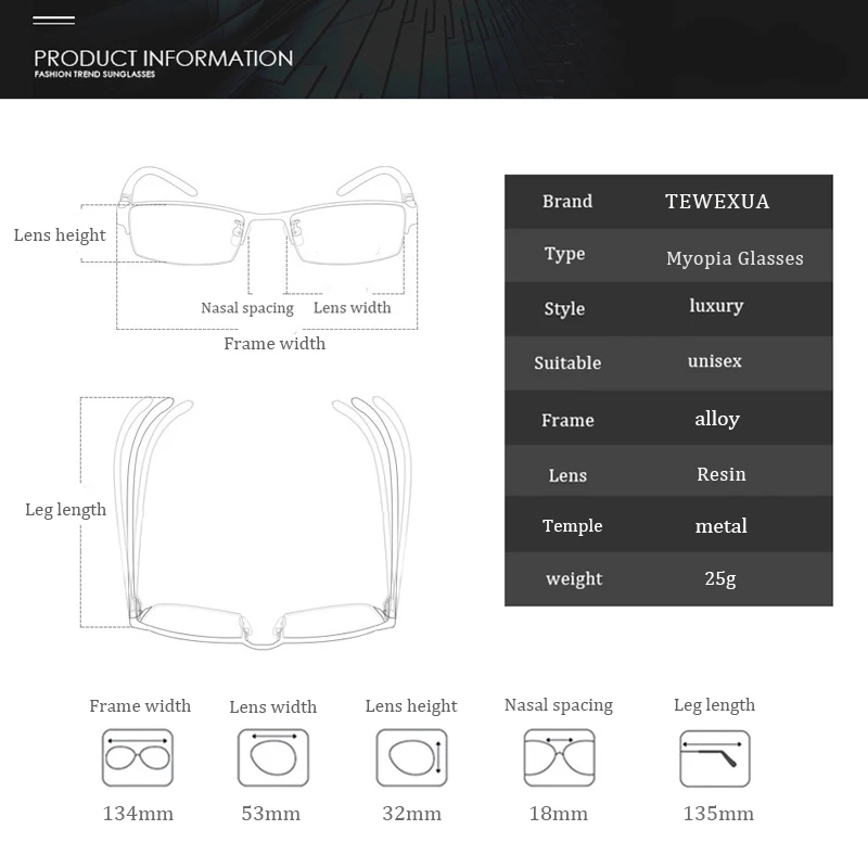 Роскошные полые дизайнерские очки TEWEXUA для близорукости дамские компьютерные в