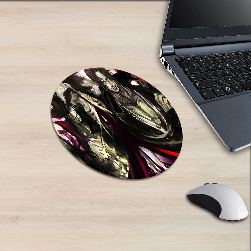 XGZ мультфильм круглый коврик для мышки с аниме персонажа коллекция мечника