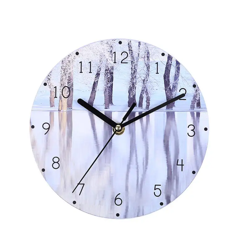 Reloj de pared, скандинавские украшения для комнаты, Ловец снов, настенные часы, креативные деревянные настенные часы, большие круглые декоративные часы saat 661GZ10