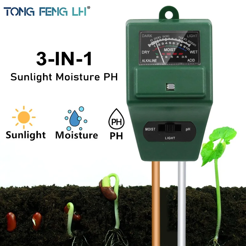 

Soil Moisture Tester Moisture Meter Detector Garden Plant Flower Test Tool