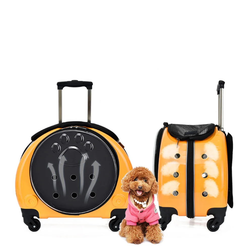 Переноска на колесиках для домашних животных чехол переноска собак кошек сумка