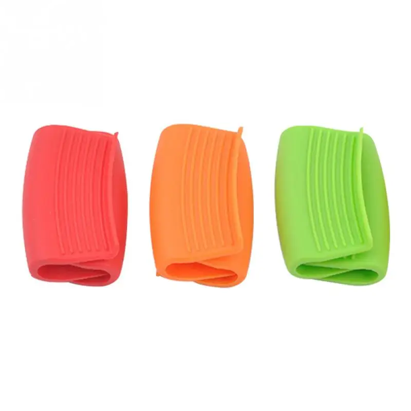 

3pairs Non Slip Holder Home Plates Oven Trays Kitchen Scald Proof Pot Handle Sleeve For Cast Iron Woks Pan Grip Cover Restaurant