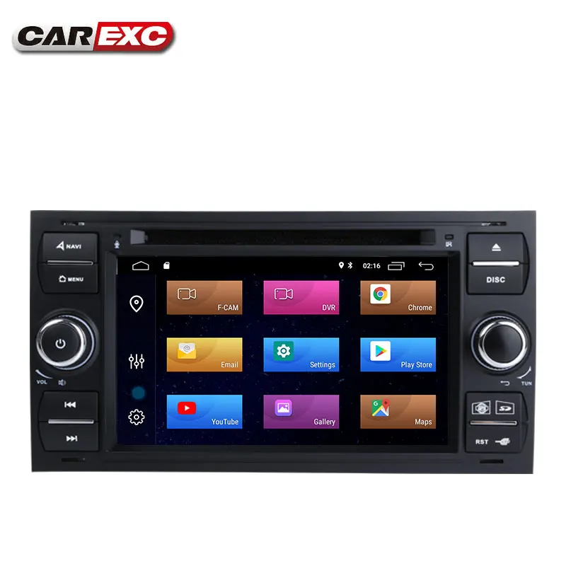 7 дюймовый Android 9 0 2 Din Автомобильный dvd плеер для Focus Galaxy S Max Fusion Transit DDR3 WiFi GPS