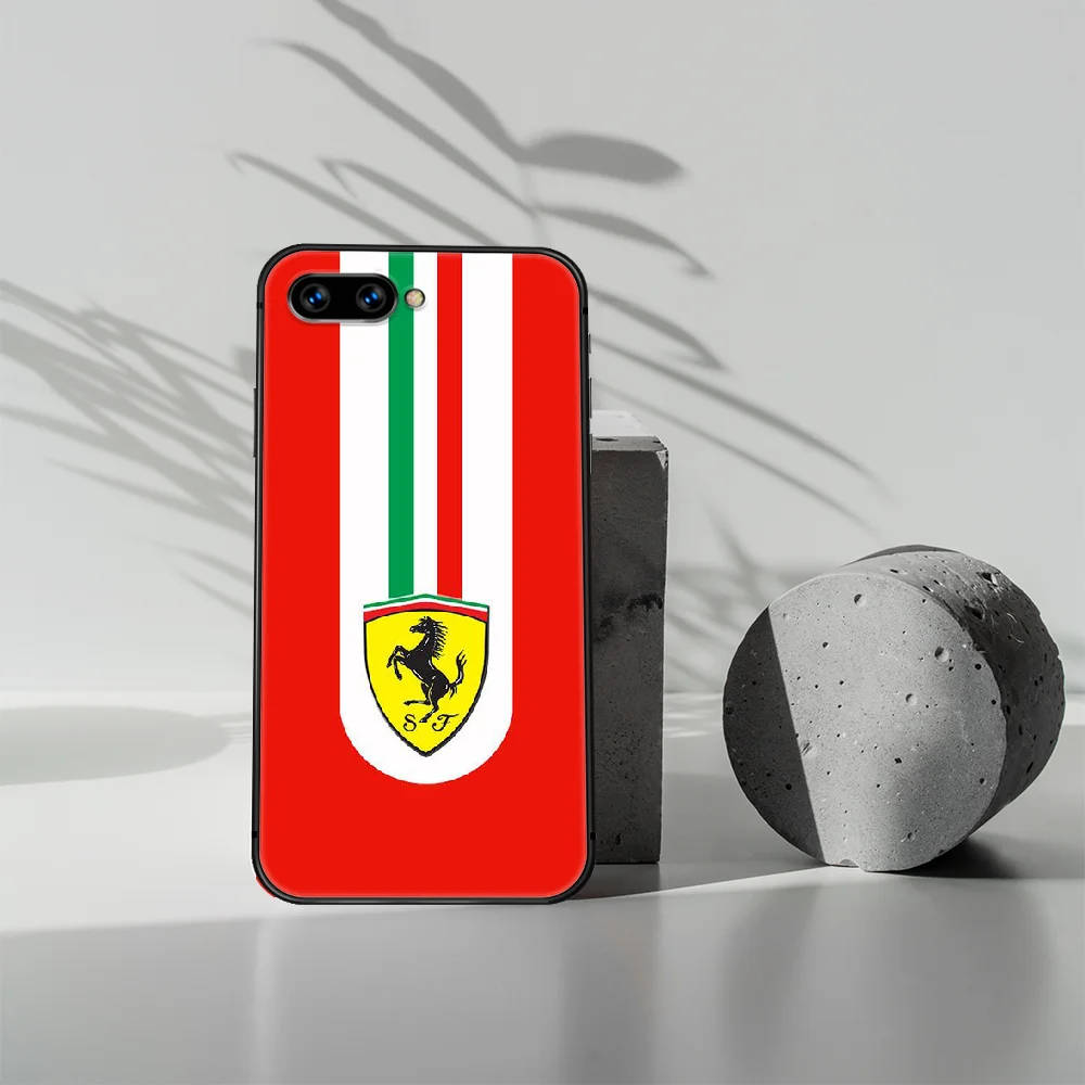 

cool Ferrari car Phone Case Cover Hull For HUAWEI honor 7a 8s 8a 8x 9 9x 10 20 i Lite Pro black Cell Pretty Waterproof Luxury