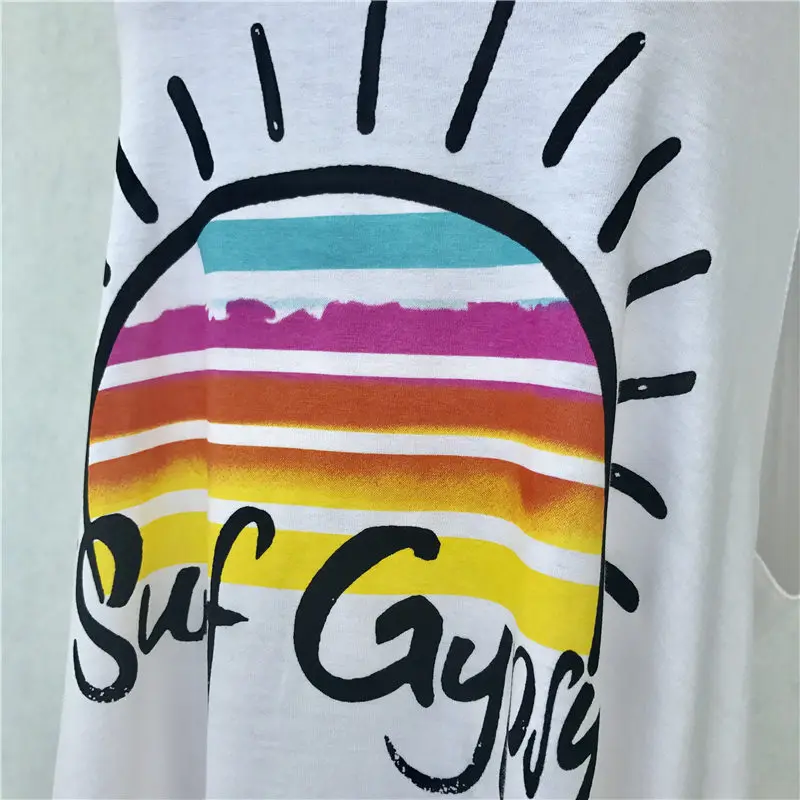 2021 Пляжная накидка хлопковая одежда для плавания с буквенным принтом Пляжное