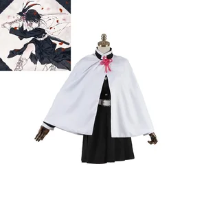 Женский костюм для косплея, кимоно из аниме убийца демонов, костюм на Хэллоуин, Kimetsu no Yaiba Kanao Tsuyuri Kanawo