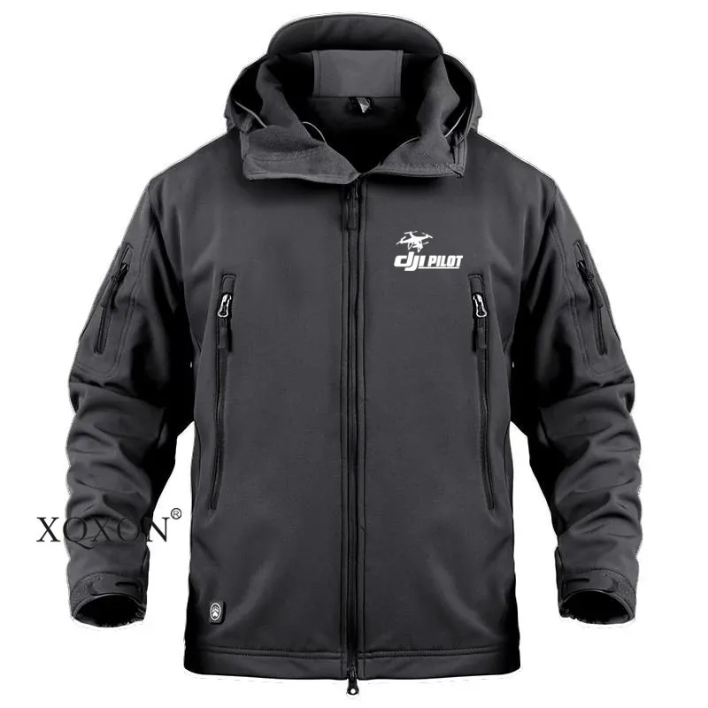 

DJI Drone Pilot New Men&Women Adventure Travel Coat Jackets Outdoor Waterproof SoftShell Windbreaker Ski Hiking Jacket KA734
