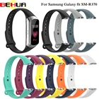 Ремешок силиконовый для смарт-часов Samsung Galaxy Fit SM-R370 SM R370, мягкий спортивный браслет, аксессуары для наручных часов