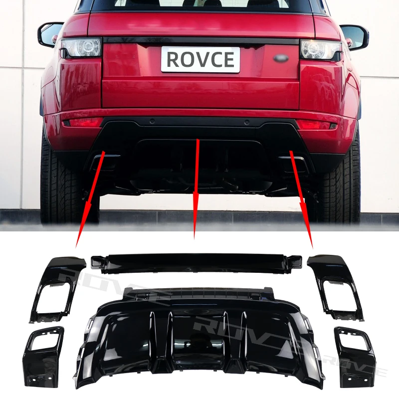 Вставка для заднего бампера крышка выхлопной трубы Range Rover Evoque Dynamiv Base Model 2012-2018 |