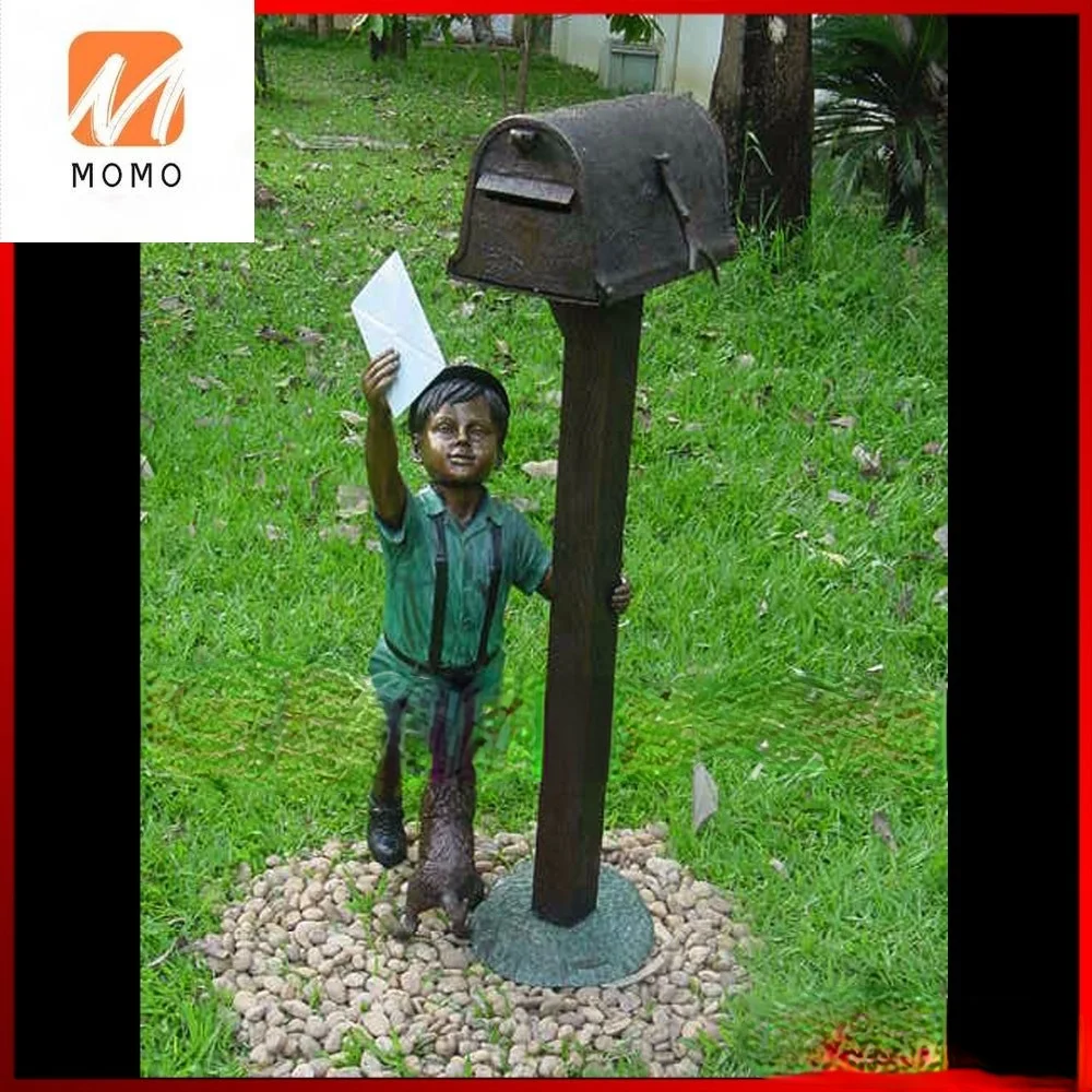 

European Style Cast Iron Mailbox