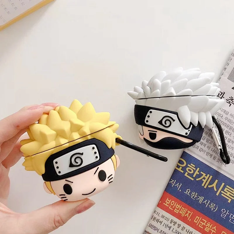 

For Apple Airpods Protect Cover Silicone Case For AirPod 1 2 Case Anime Cute Earphone Cases 1PCS