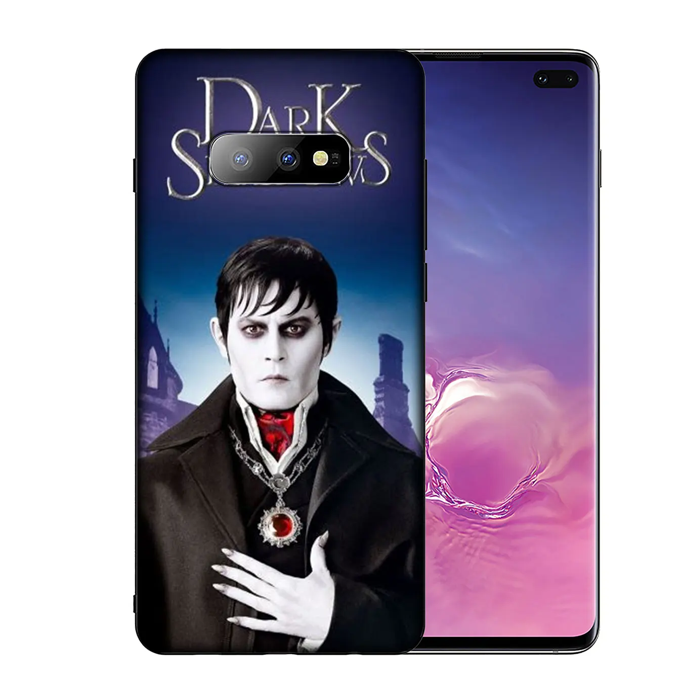 Мягкий силиконовый чехол для телефона из ТПУ с темными тенями Samsung Galaxy S20 Ultra S10 Lite