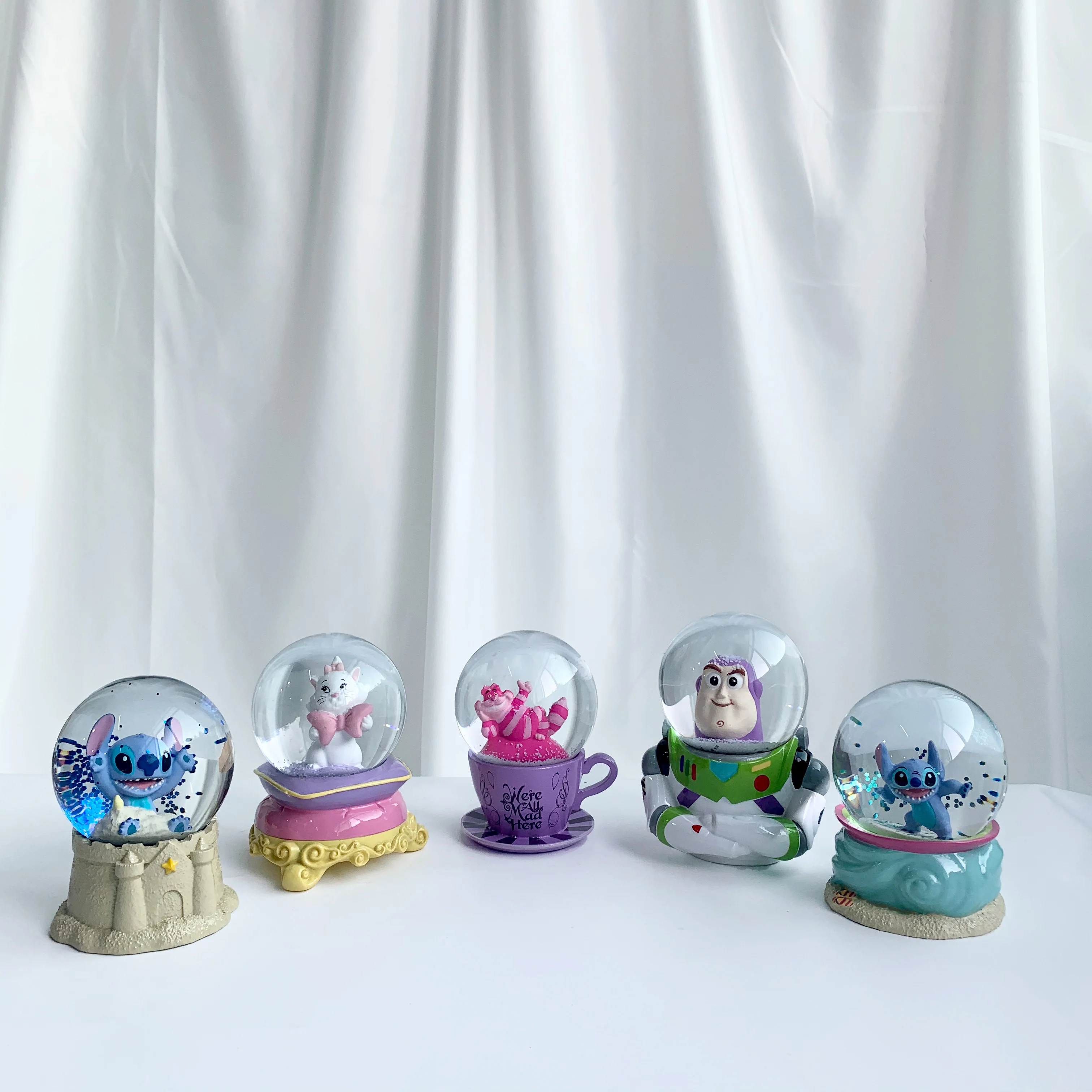 

Shi Dizai Кот Базз Лайтер Чеширский кот хрустальный шар украшения мультфильм детский подарок на день рождения украшение.