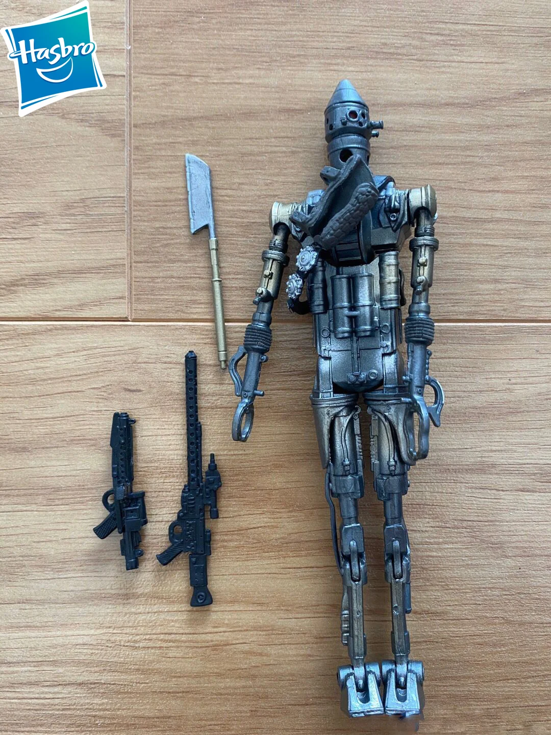 Hasbro Звездные войны мандалорианские фигурки ig88 аниме экшн и игрушки модель для