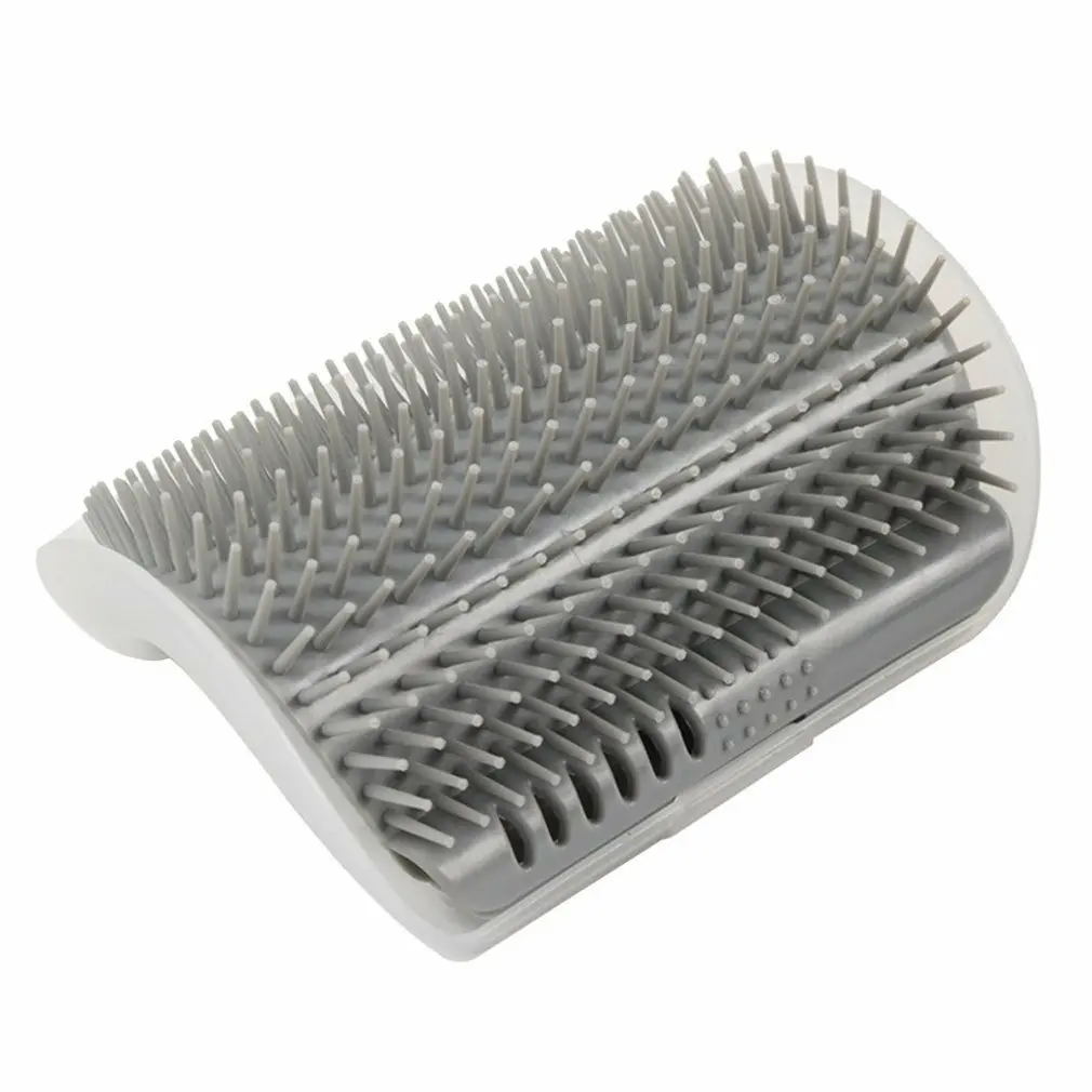 

Pet Products For Cats Brush Corner Cat Massage Self Groomer Comb Brush With Catnip Cat rubs the face a tickling comb