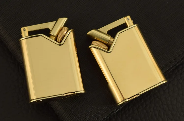 

new Heavy duty trench kerosene gasoline Petroleum oil lighter metal grinding wheel open flame smoking igniter High-end gift