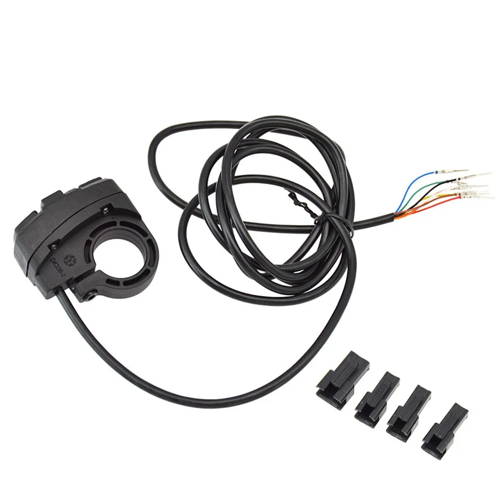 

3-In-1 36V/48V Multi-function Switch Ebike Light Horn Turning Switch Electric Scooter Bicycle Controller 8 Wire Cycling Part