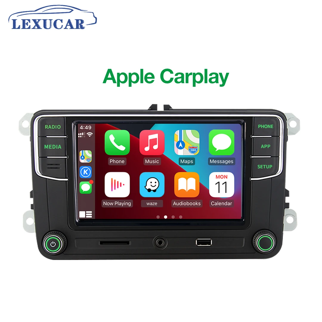 Автомагнитола RCD330 Plus мультимедийная система на Android с Mirrorlink зеленсветильник Том