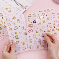 creative cute cartoon journal stickers album mobile phone decoration small stickers small stickers