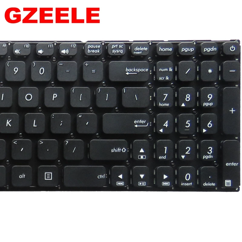 Новинка для ASUS X541N X541NA X541NC X541S X541SA X541SC Клавиатура США без рамки|Клавиатуры замены| |
