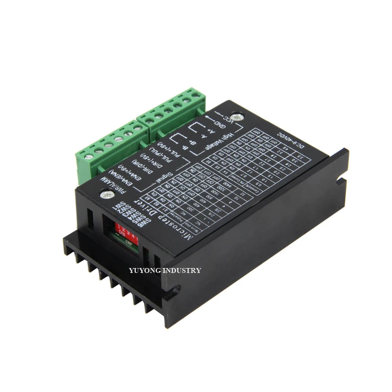 Драйвер шагового двигателя TB6600 Nema 23 Nema 34 42/57/86 Nema17 4A DC9-40V 1 Ось шаговый двигатель ЧПУ гравировальный станок