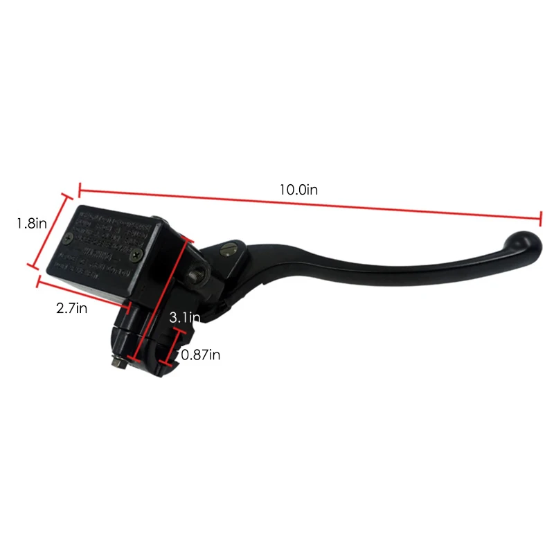 

1 Pcs Front Right Hydraulic Brake Master CylinderFor Yamaha GY6 ATVS XT600 XT550 XT350 TT250 XT225 YFM350 YFM250