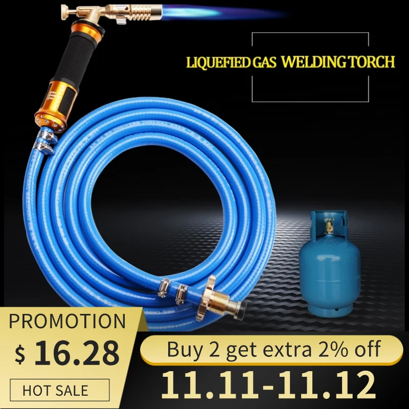 Набор для газовой горелки Сварочная горелка с электронным зажиганием пистолет