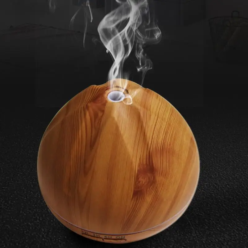 

500ml Air Humidifier For Home Aroma Diffuser Humidificador Remote Control Color LED Lights Aroma Therapy Essential Oil Diffuser