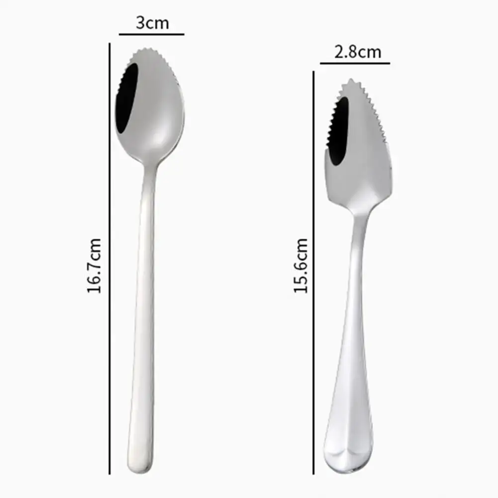 

Fruit Spoon Stainless Steel Serrated Edge Vegetable Kitchen Gadget Cutting Tool Kitchen Gadgets Accessories Household Tools