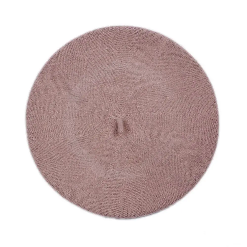 

HEALMEYOU 6 Colors French Style Vintage Wool Felt Plain Beret Newest fashion Slouchy Girls All Matched Warm Walking Hat