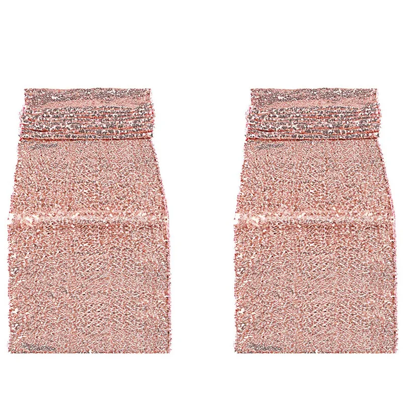 2 шт. розовое золото блестки настольный флаг для дня рождения свадьбы помолвки