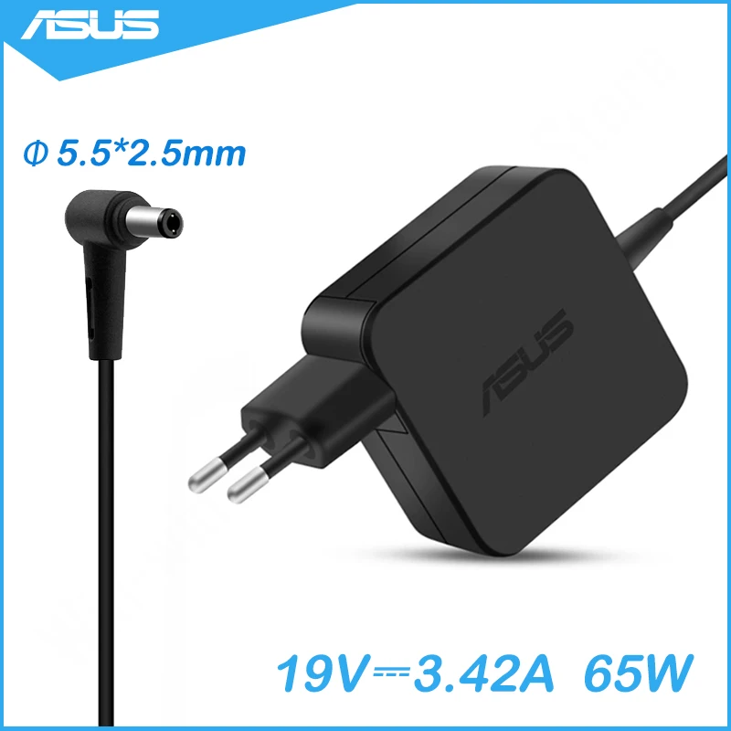 

19V 3.42A 65W 5.5x2.5mm Laptop Charger Power Supply AC Adapter For Asus S300C S400CA S500CA S550 S550C X552E X551M X552E X552M