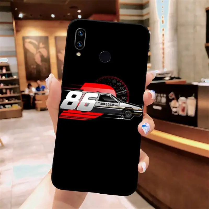 

Initial D Hot Japan anime high quality luxury Phone Case funda For Xiaomi Redmi note 7 8 9 t k30 max3 9 s 10 pro lite