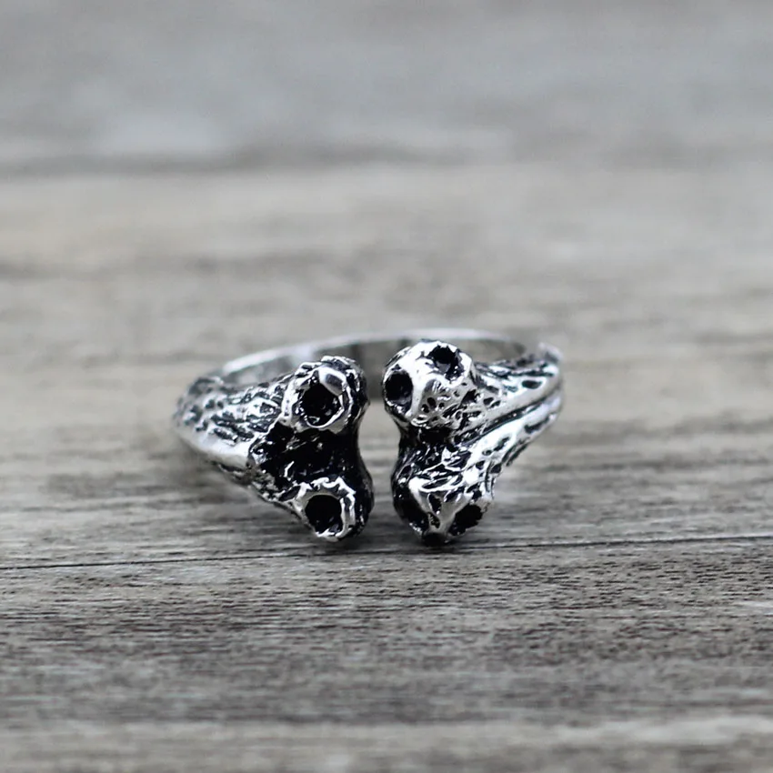

Anslow 2019 New Designer Vintage Retro Style Dog Bone Women Men Unisex Party Rings Punk Rock Style Wholesale Cheap 50% LOW0012AR