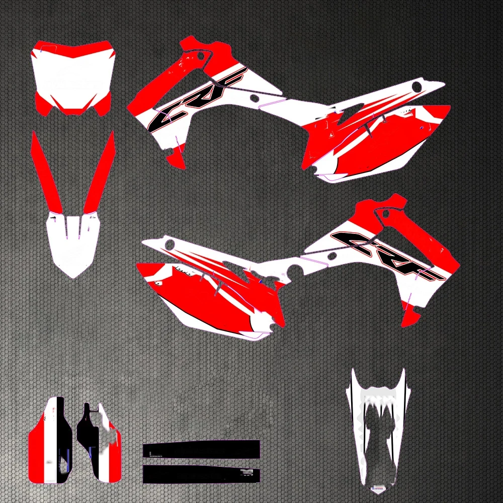 

Matching Team Background Graphic Decal Sticker For Honda CRF 250 250R 450 450R 2013 2014 2015 2016 CRF250 CRF450 CRF250R CRF450R