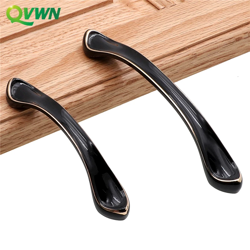 Матовый черный Золотой Американский Ретро стиль кухонный шкаф гардероб Античная