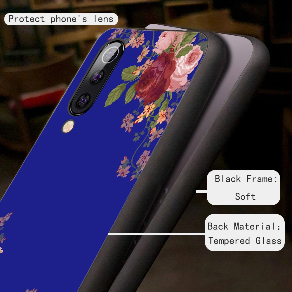 For Huawei P10 plus case Mofi P30 P20 pro lite P9 Hard Flower pureple flora Girl Woman Customized |