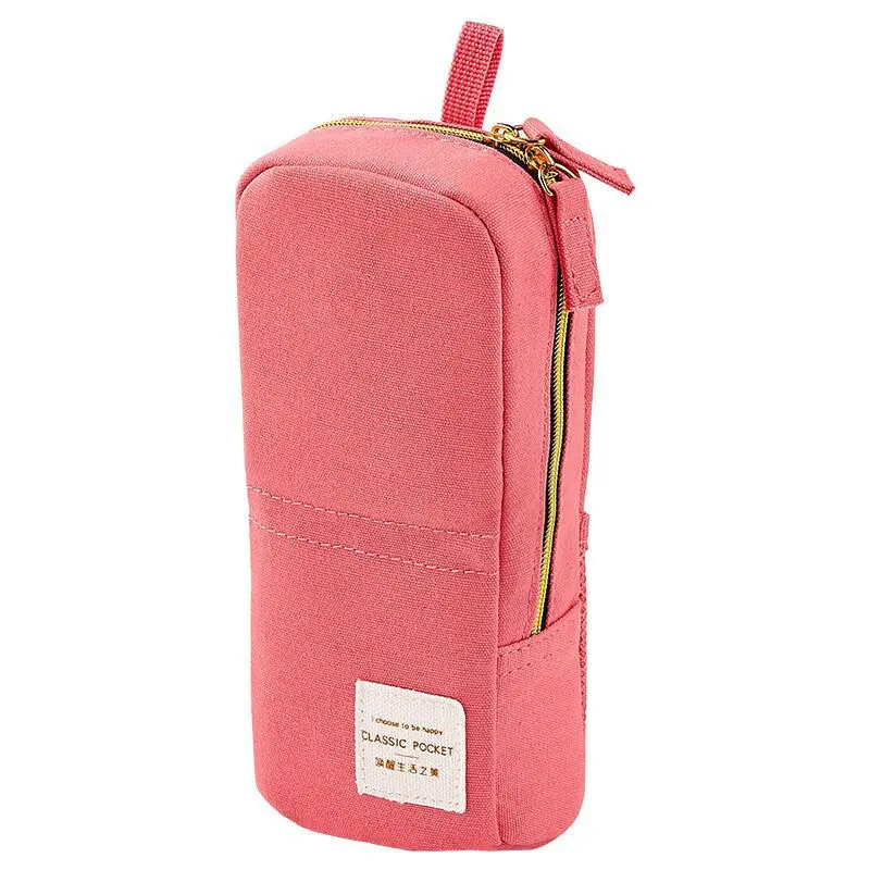 Большой тканевый чехол для карандашей в стиле ретро школьная сумка школьный