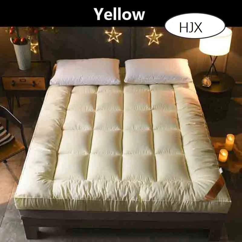 HJX толстый бархатный матрас с перьями пять звезд отель складные татами одиночные