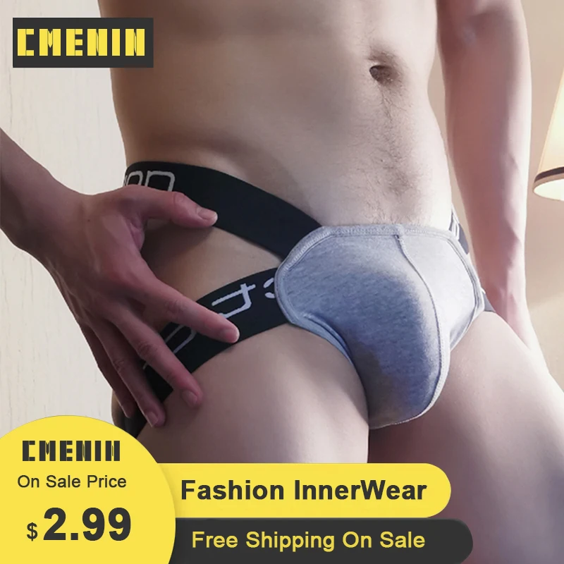 Мужские дышащие хлопковые трусы C Jockstrap брифы для геев G String BS3501| |