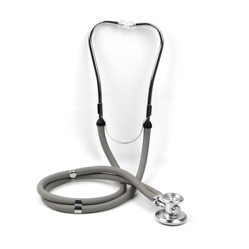 

Portable Double Tube Double Head Stethoscope Medical Estetoscopio Professional Heart Beat Fetal Movement Stethoscope Tool