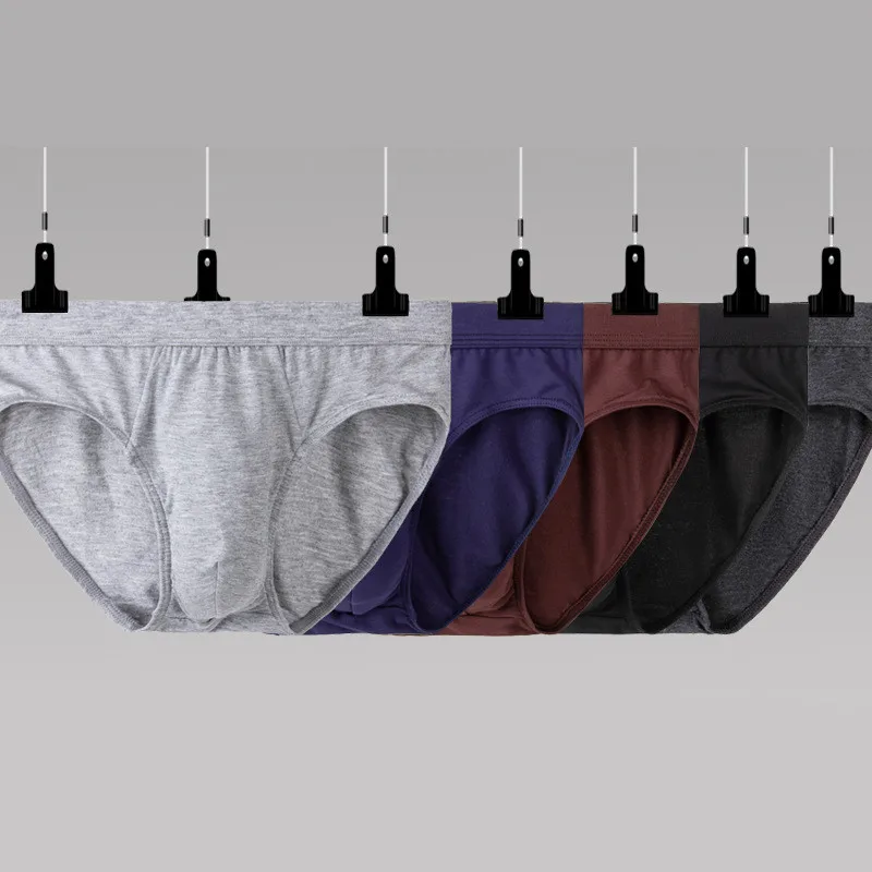 

Нижнее белье мужское из дышащего хлопка, бандаж, стринги, трусы-бикини, треугольные штаны для геев