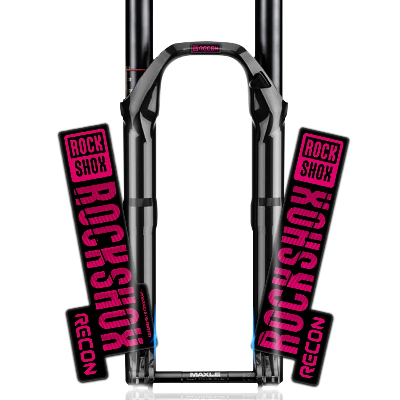 Наклейки rockshox RECON наклейки для горного велосипеда Передние на вилке MTB передние