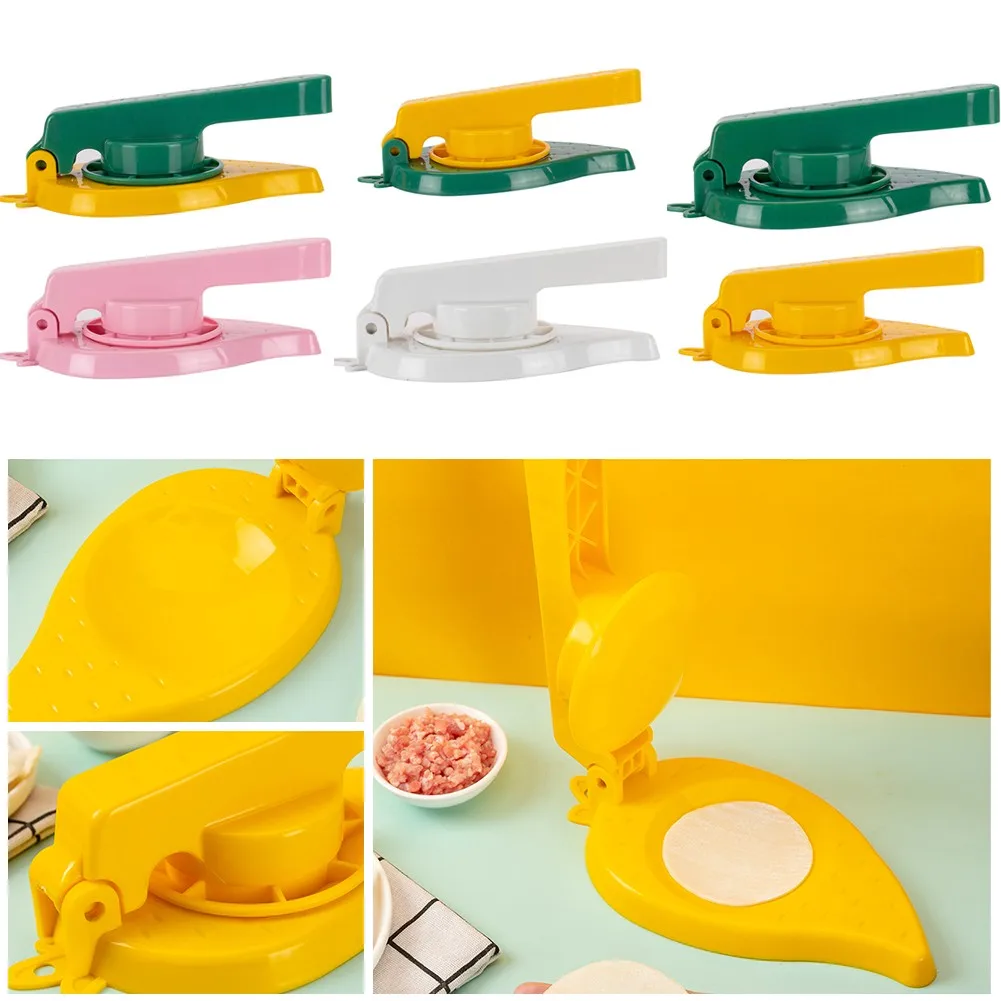 

1pc An Artifact For Pressing Dumpling Skins Non-slip Convenient Pressing Small-Sized Mould Artifact Home Kitchen Tools