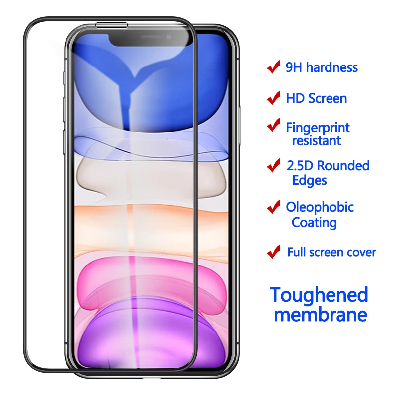 Для iPhone 6 7 8x11 promax и горячие Размеры экрана телефона полноразмерные Защитные