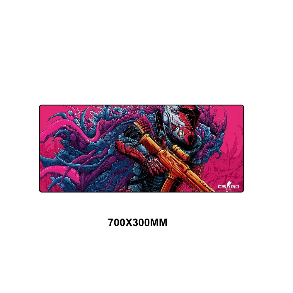 BNSS-007 CS GO игровая клавиатура Коврик для мыши большой размер XL Противоскользящий натуральный каучук CSGO геймер Коврик Для Мыши для ПК компьютер ноутбук коврик для мыши - Цвет: BNSS-007