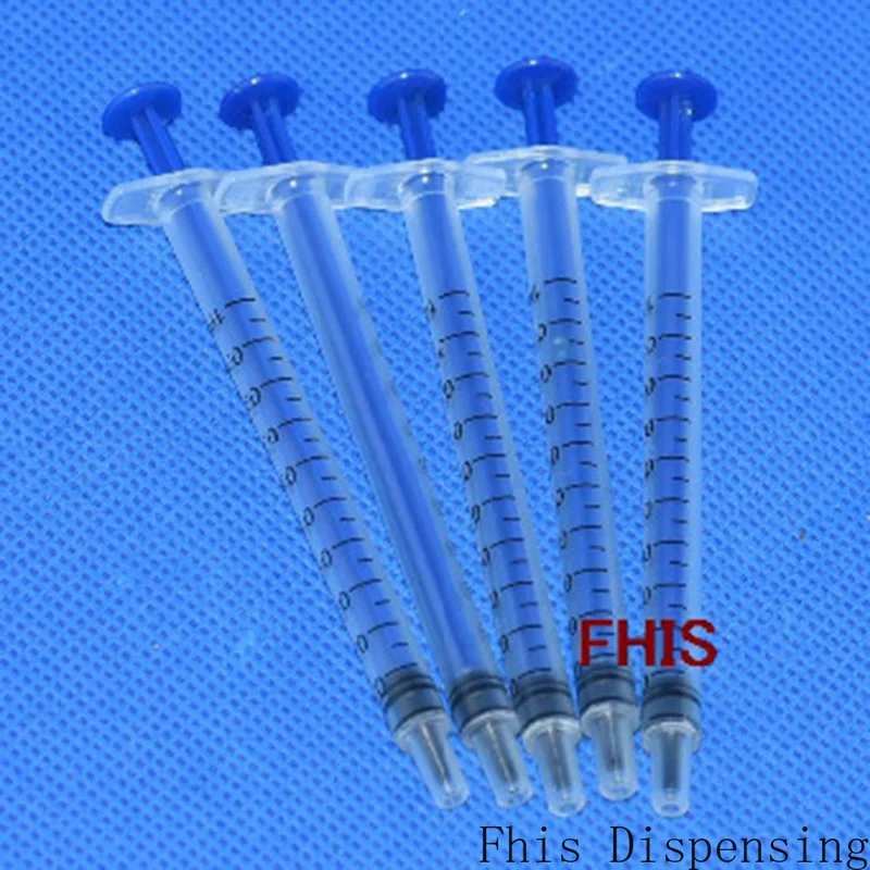 1 мл/1 куб. См Дозирующий шприц промышленный ручной с (голубым путтером) упаковка
