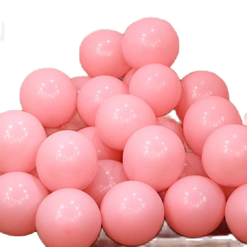 50pcs10 дюймов толстой подошве с круглым носком ярких латексные воздушные шары на