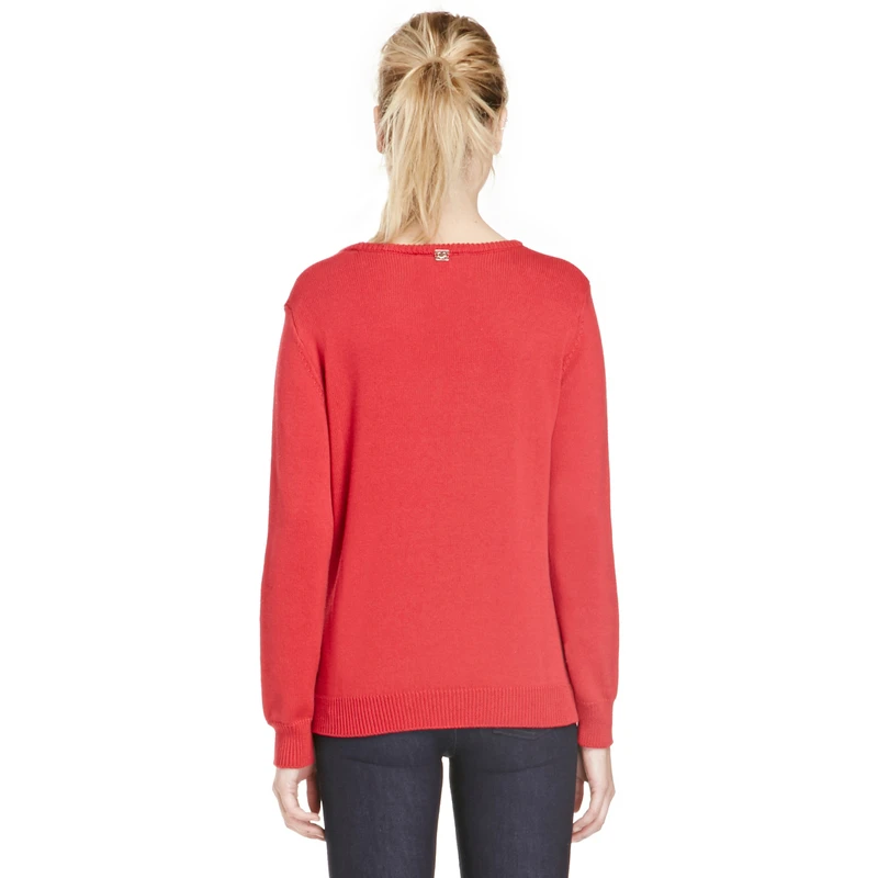 HDY Haoduoyi новинка Осенние Топы женская одежда длинный рукав с буквенным принтом